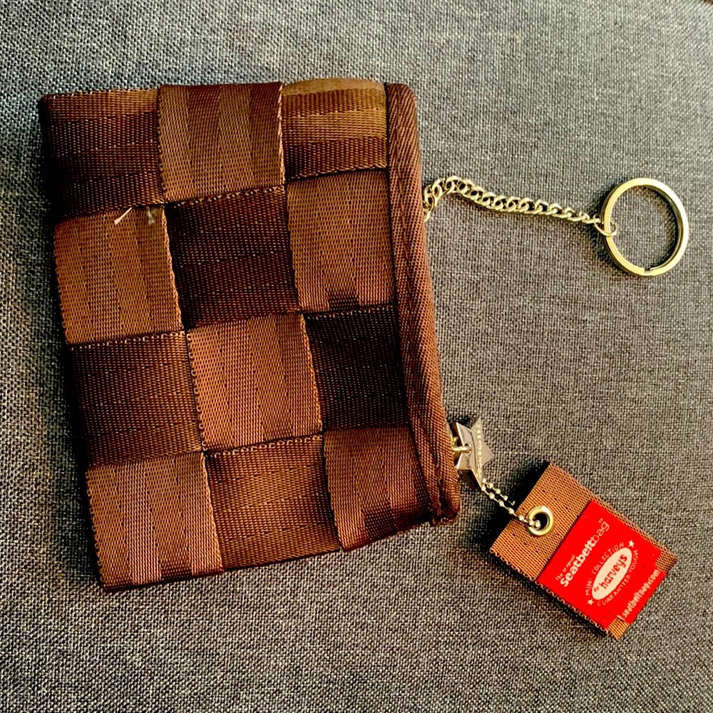 Seatbeltbag harveys coin purse in brown